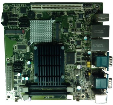 D528 mini-ITX 主板